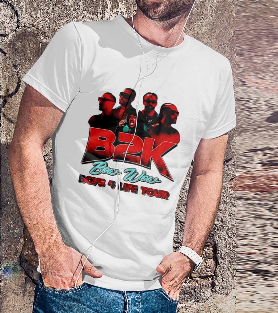 B2K Bow Wow Boys 4 Life Tour 2026 Concert T-Shirt