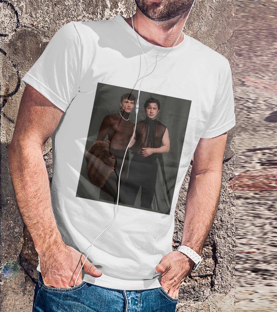 Ilya Rozanov Connor Storrie Oscars Heated Rivalry Fashion Moment T-Shirt