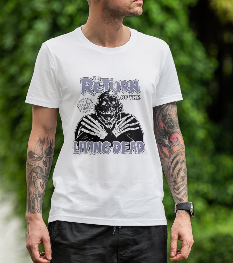 The Return Of The Living Dead It's Party Time Horror T-Shirt