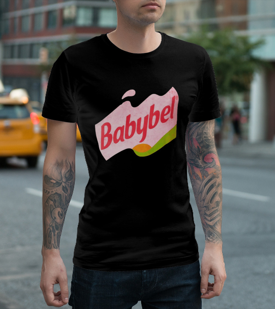 Babybel Snack Cheese Retro Style Branding T-Shirt