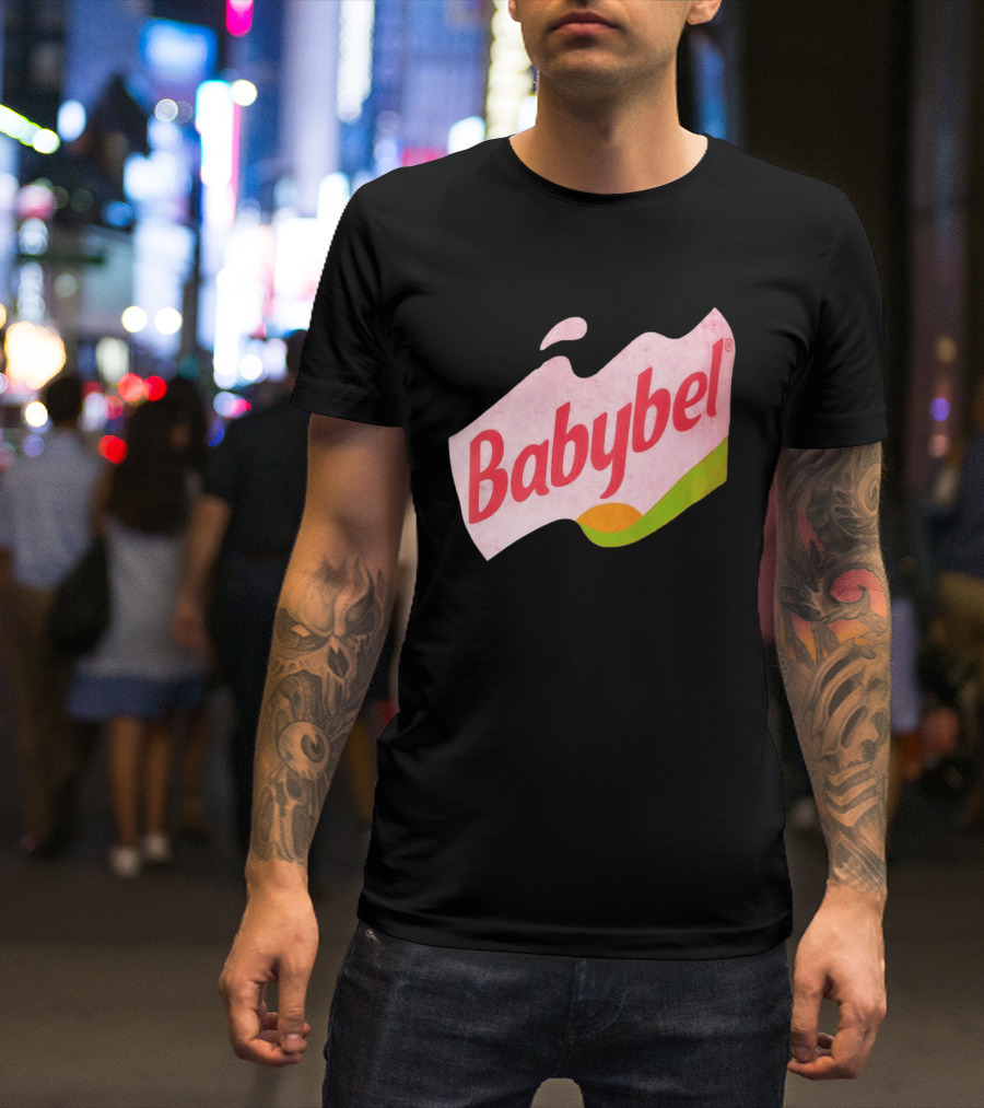 Babybel Snack Cheese Retro Style Branding T-Shirt