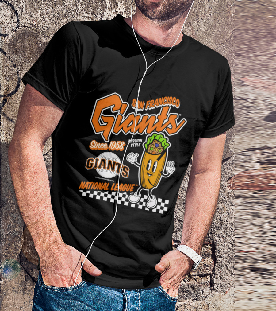 San Francisco Giants Mission Style Since 1958 National League T-Shirt