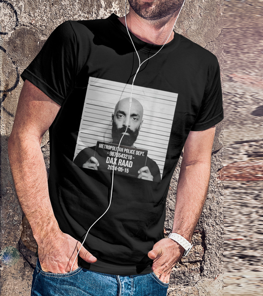 Metropolitan Police Dept Dax Raad 9876543210 Shot 2024 05 15 T-Shirt