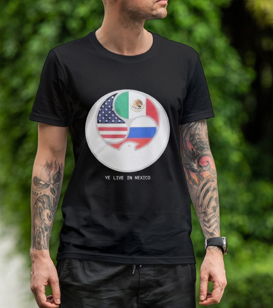 Kanye West Ye Sofi Stadium Live USA Mexico Russia 2026 T-Shirt