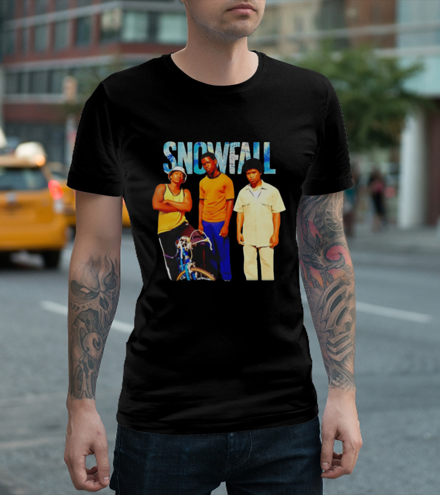 Snowfall 2017 TV Series Damson Idris Carter Hudson Gail Bean Actors T-Shirt