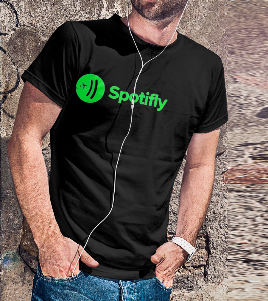 Spotifly 911 Parody Green Fly T-Shirt