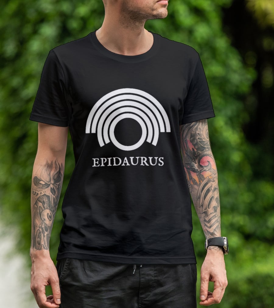 Liam O'Brien Epidaurus Arched Rings T-Shirt