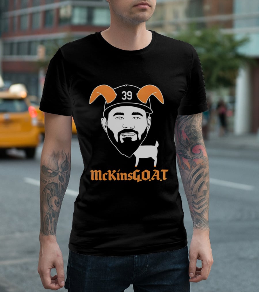 MacKenzie Gore 39 McKinsGOAT Texas Rangers Baseball Fan T-Shirt