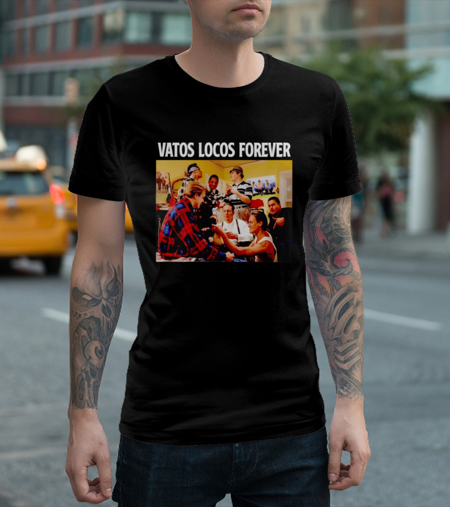 Vatos Locos Forever Blood In Blood Out Movie Scene 90s Street T-Shirt