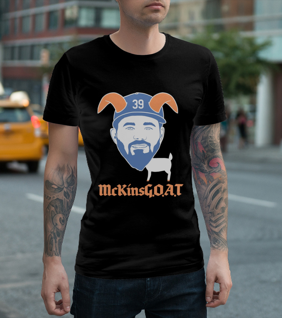 Zach McKinstry McKinsGOAT 39 Detroit Tigers T-Shirt