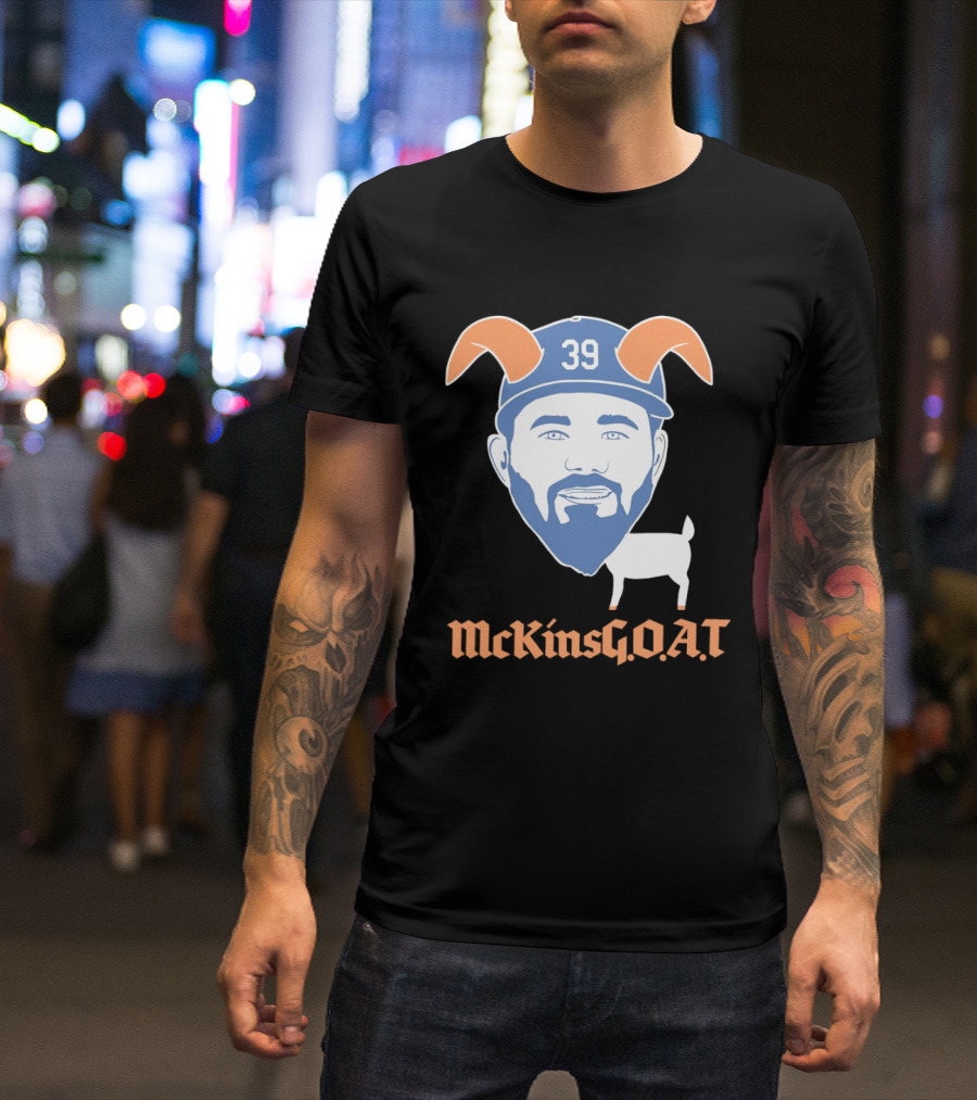 Zach McKinstry McKinsGOAT 39 Detroit Tigers T-Shirt