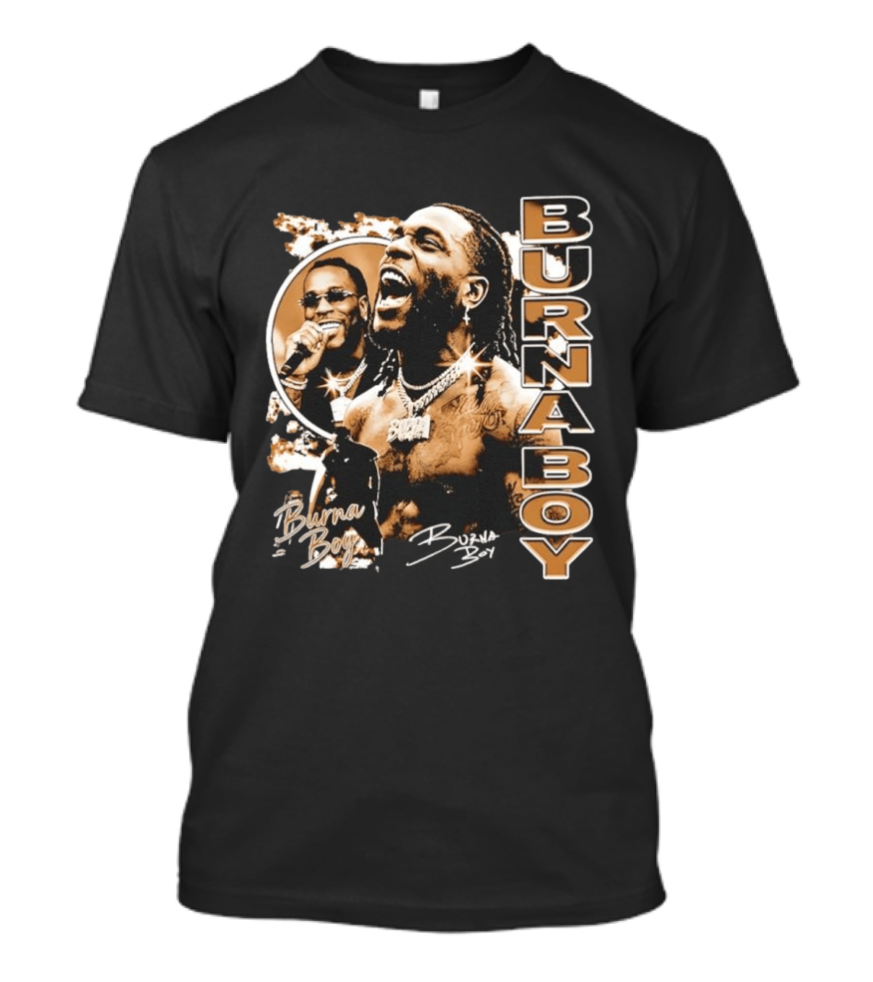 Burna Boy Iconic Music Lover Fan Merchandise T-Shirt