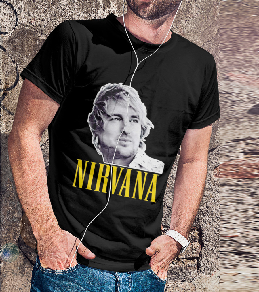 Nirvana Owen Wilson Mashup T-Shirt