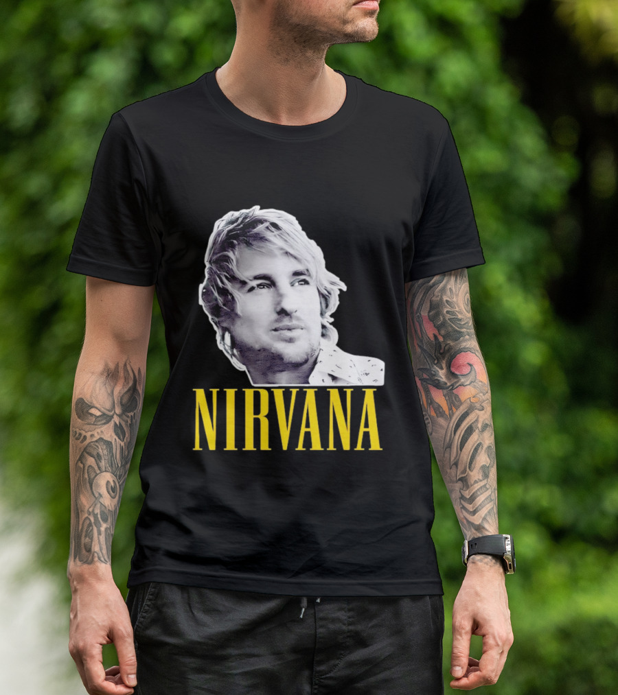 Nirvana Owen Wilson Mashup T-Shirt