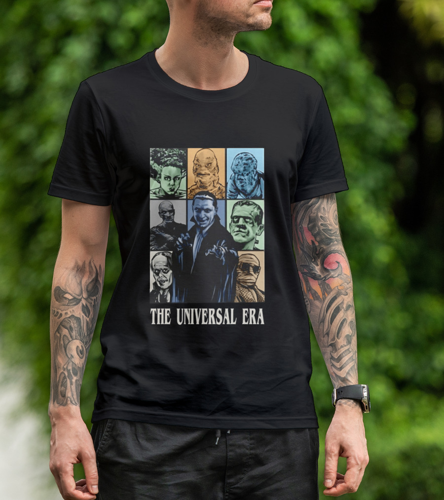 Dark Universe Classic Monsters The Universal Era Tour T-Shirt
