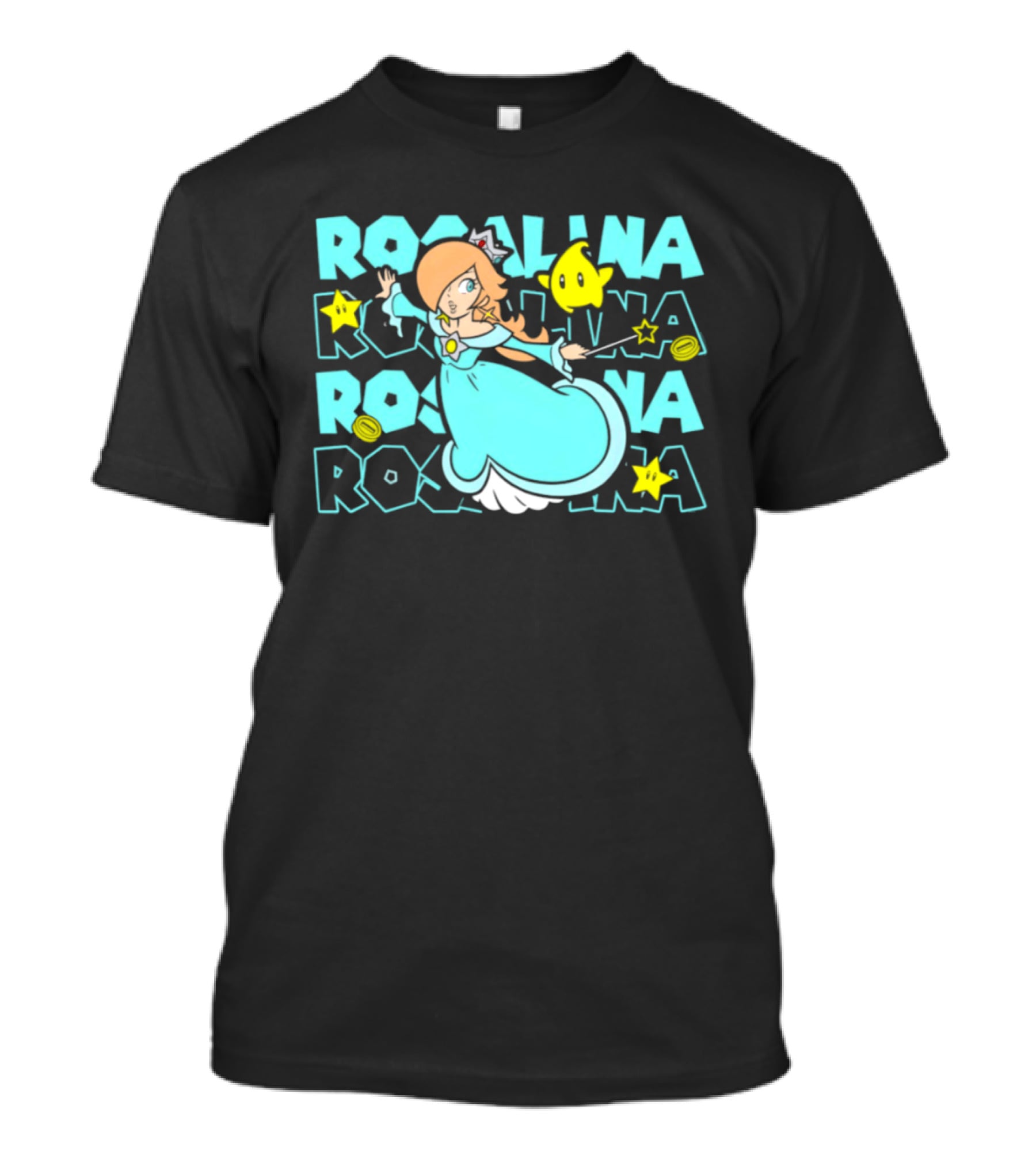 Super Mario Rosalina With Luma And Stars Est 1985 Disneyland T-Shirt