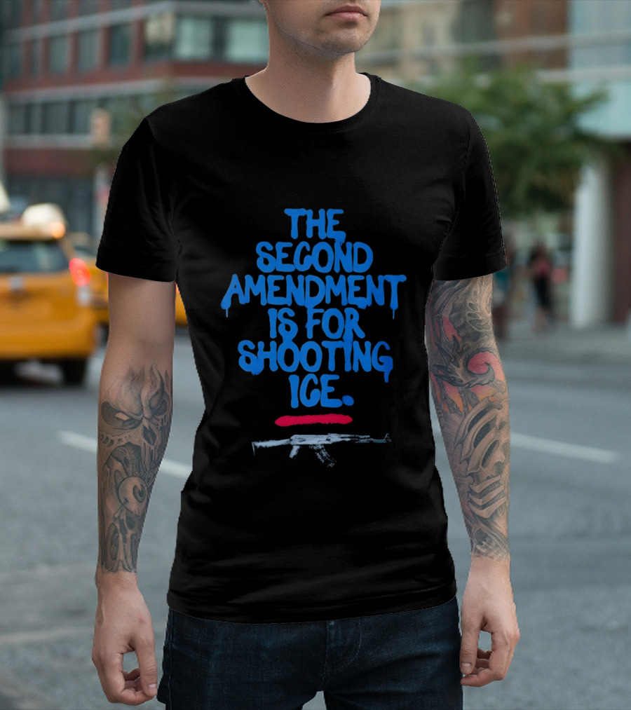 The Second Amendment Is For Shooting Ice T-Shirt