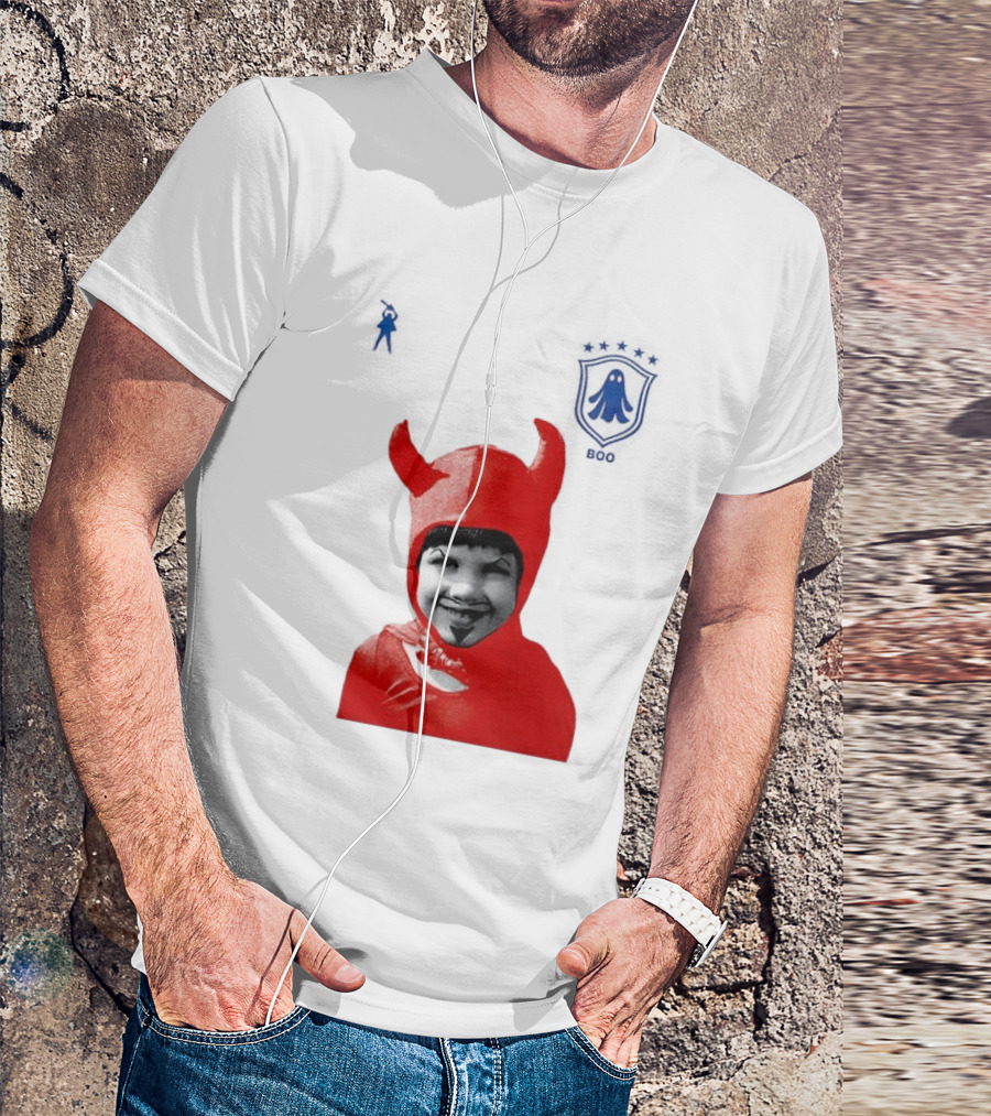 Seleção Diabo Problem Child Red Devil Costume T-Shirt