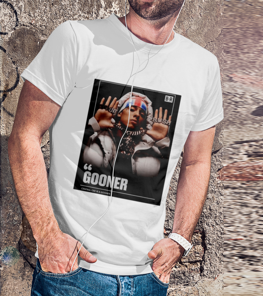 Central Cee Gooner Can't Rush Greatness T-Shirt