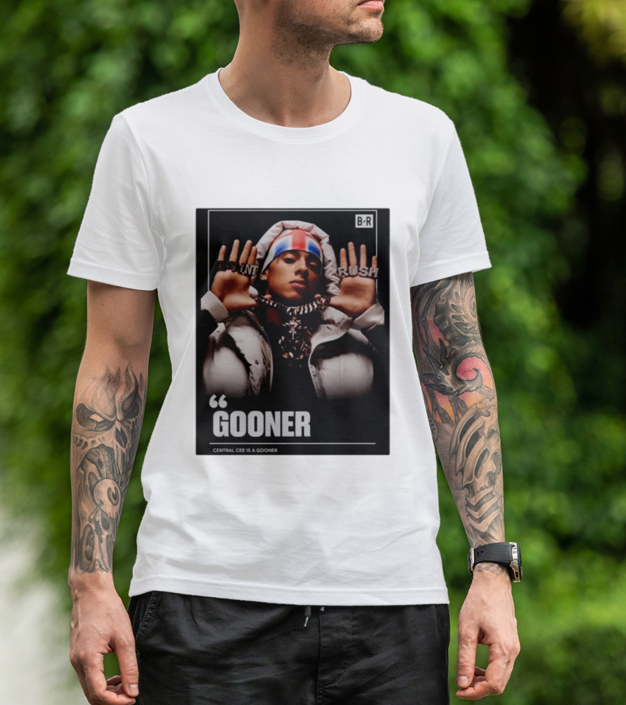 Central Cee Gooner Can't Rush Greatness T-Shirt