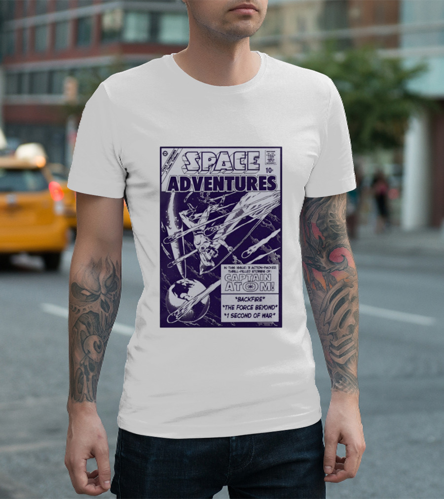 Space Adventures Captain Atom Backfire The Force Beyond 1 Second Of War Charlton Comics 1961 T-Shirt