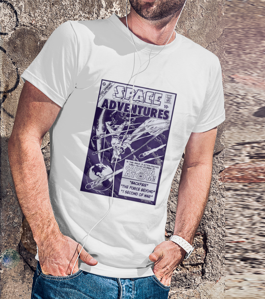 Space Adventures Captain Atom Backfire The Force Beyond 1 Second Of War Charlton Comics 1961 T-Shirt