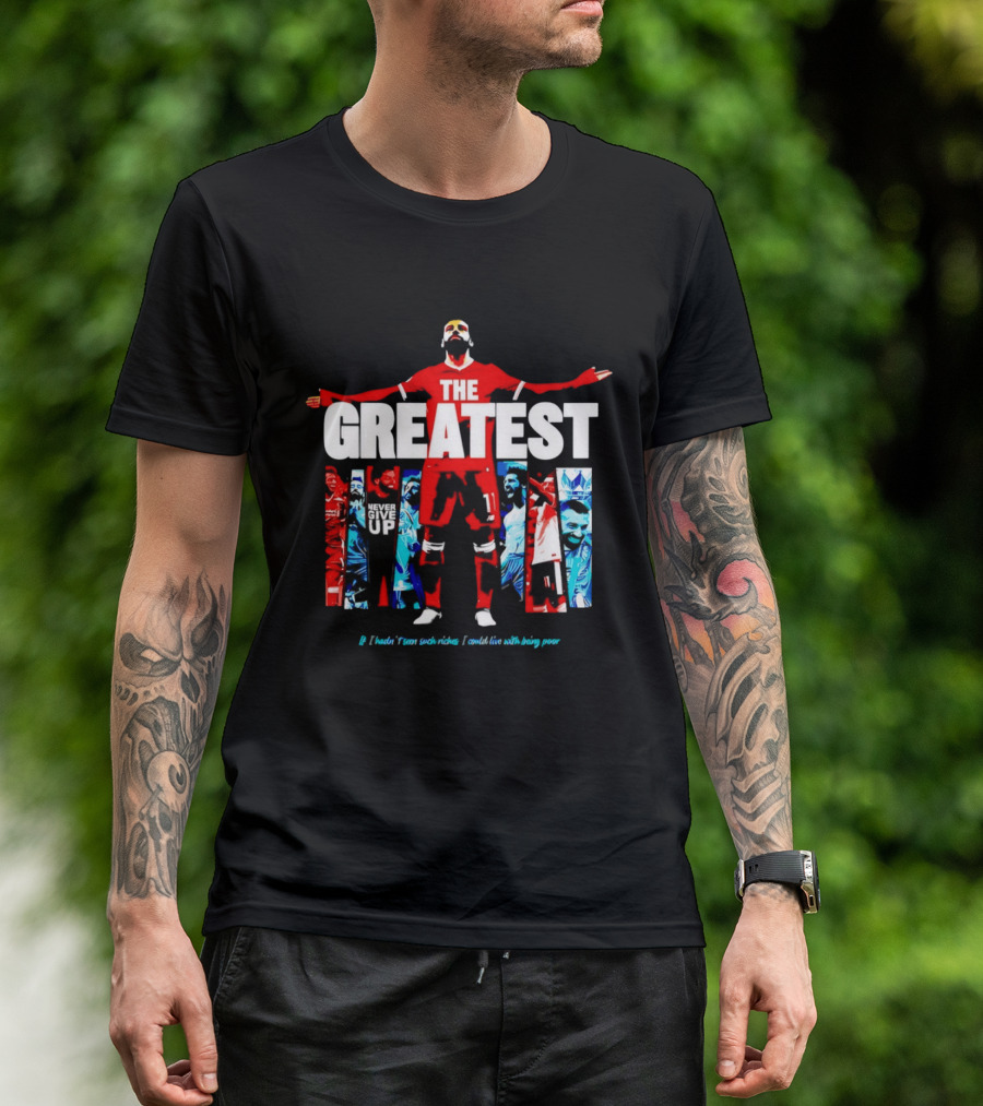 Mohamed Salah The Greatest Liverpool Football Icon Riches T-Shirt