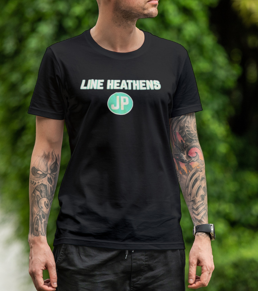 LINE HEATHENS JP Circle T-Shirt