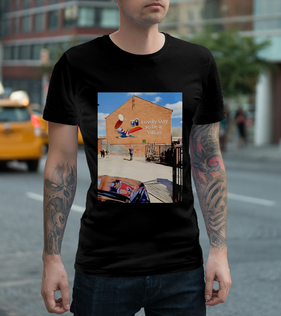 Lovely Day To Be A Villan Aston Villa T-Shirt