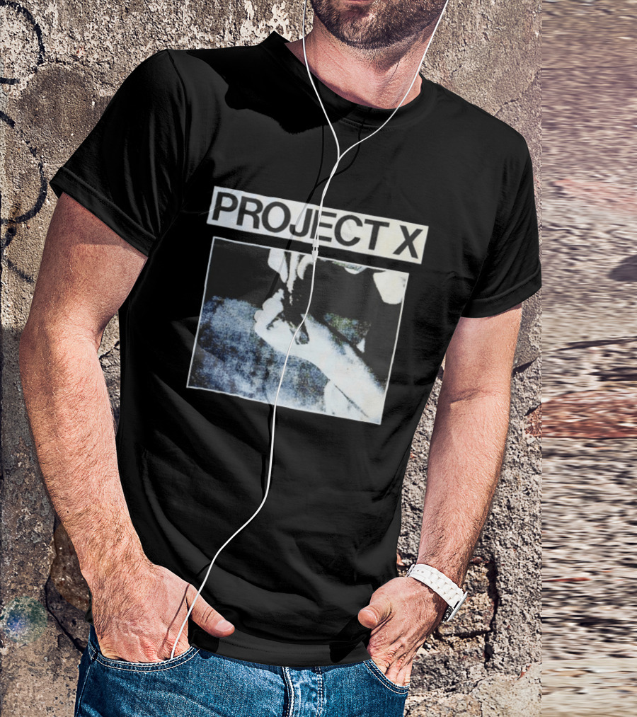 Project X Straight Edge Hardcore Revenge Image T-Shirt