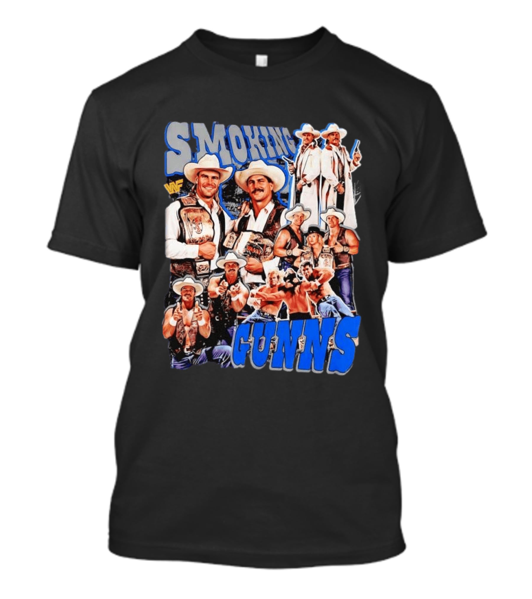 Smoking Guns Bart Gunn And Billy Gunn WWF Cowboys Champions T-Shirt