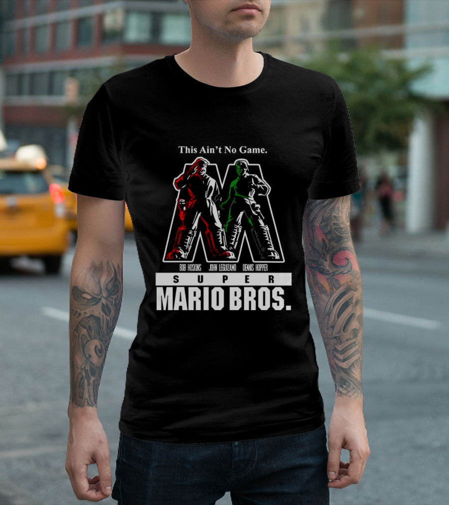 Super Mario Bros Trust The Fungus Ain't No Game T-Shirt