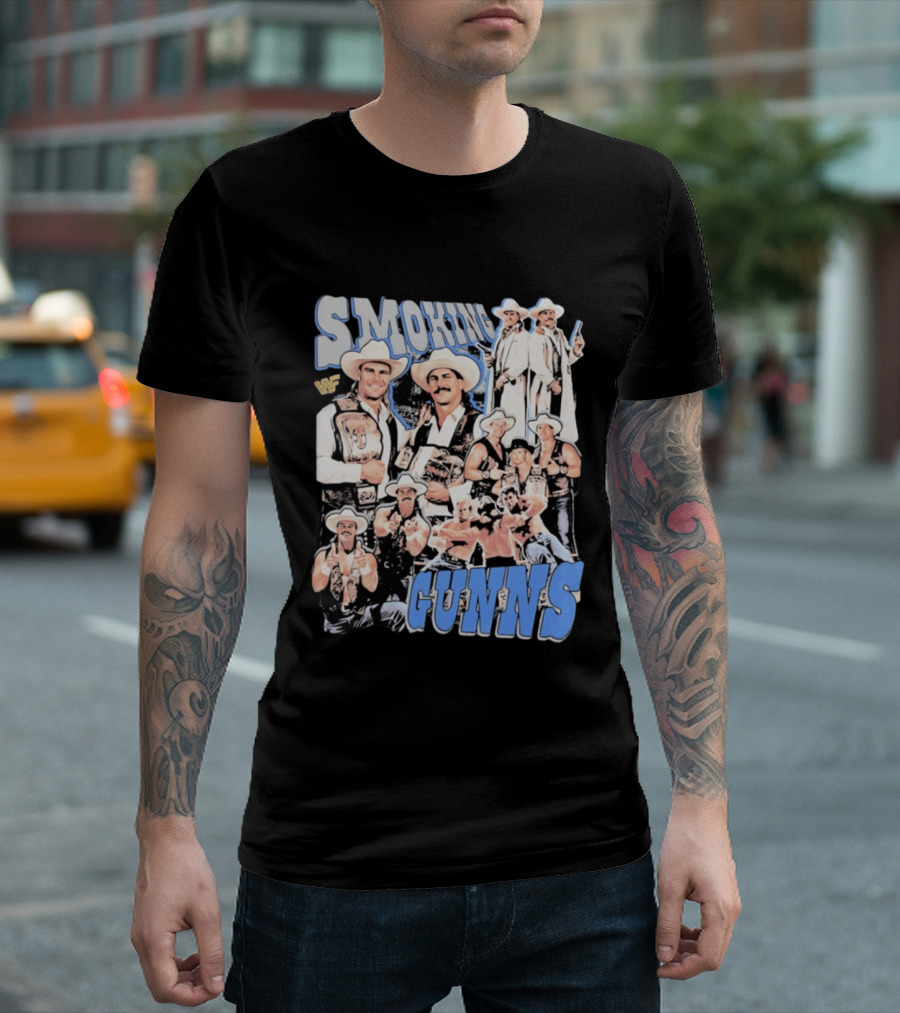 Smoking Gunns WWF Championship Tag Team Cowboys T-Shirt