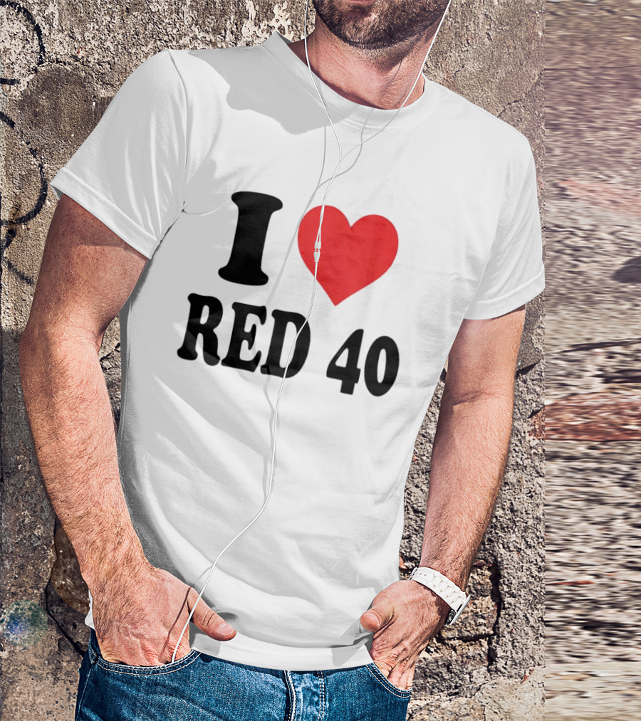 I Heart Red 40 T-Shirt