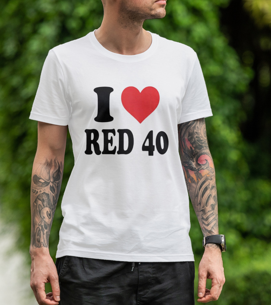 I Heart Red 40 T-Shirt