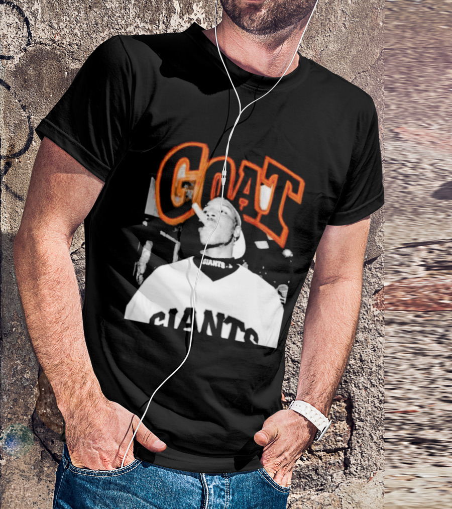 GOAT Barry Bonds San Francisco Giants T-Shirt