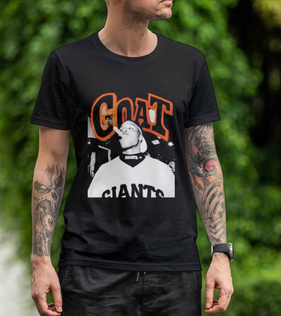 GOAT Barry Bonds San Francisco Giants T-Shirt