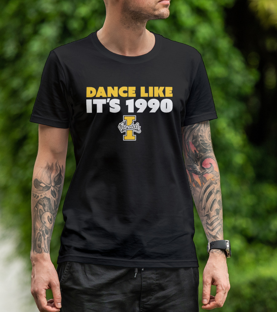 Dance Like It's 1990 Idaho Vandals Basketball T-Shirt