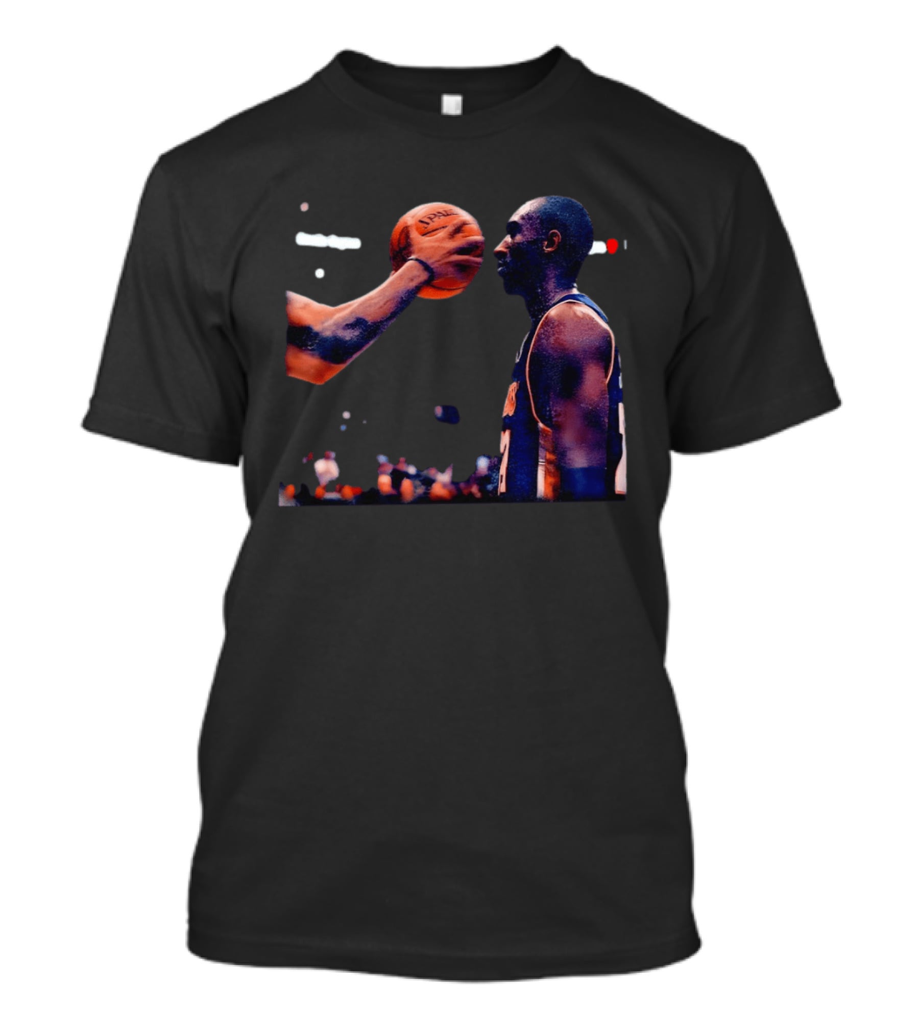 Kobe Bryant No Flinch Los Angeles Lakers Basketball Player Iconic Moment T-Shirt
