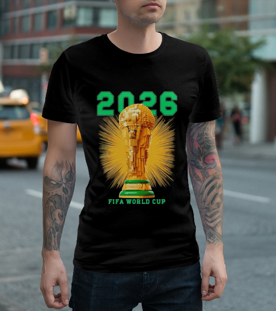 2026 FIFA World Cup Lego Trophy T-Shirt