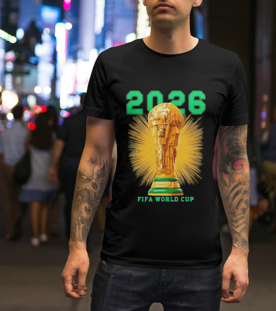 2026 FIFA World Cup Lego Trophy T-Shirt