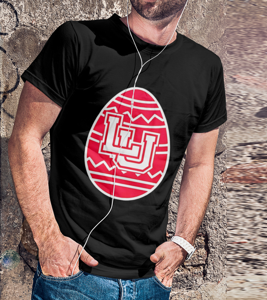 Liberty Union LU Easter Egg Red And White T-Shirt