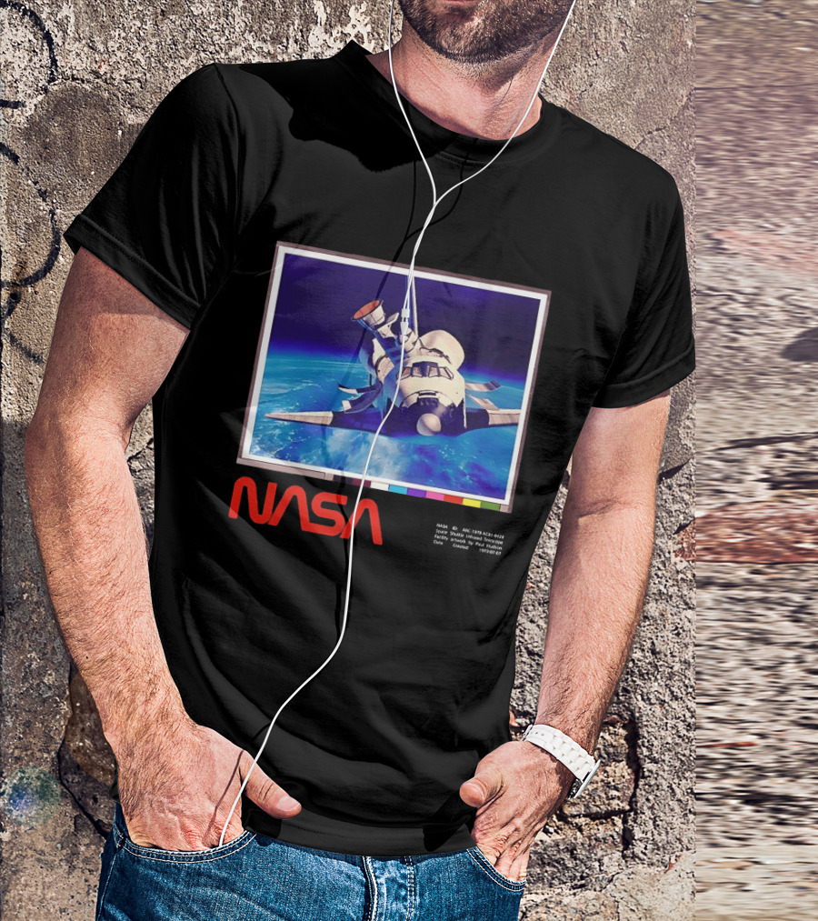 Space Shuttle In Orbit NASA T-Shirt