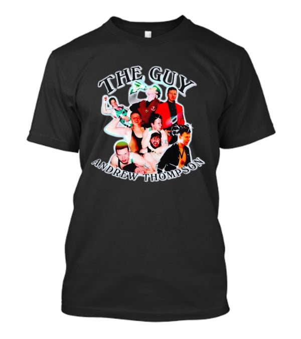 Andrew Thompson The Guy Birthday Celebration Collage T-Shirt