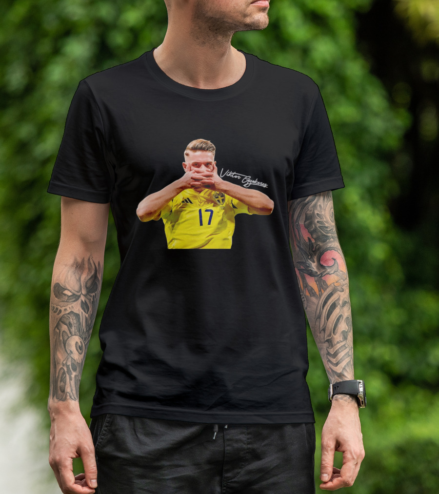Viktor Gyokeres Sweden Soccer Jersey 17 T-Shirt