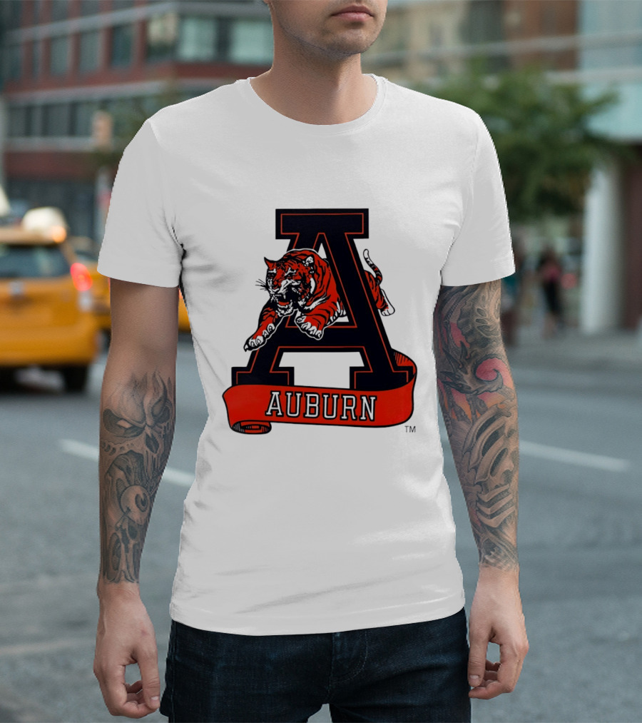 Auburn Tigers Auburn University Basketball NBA Team Spirit Tiger T-Shirt