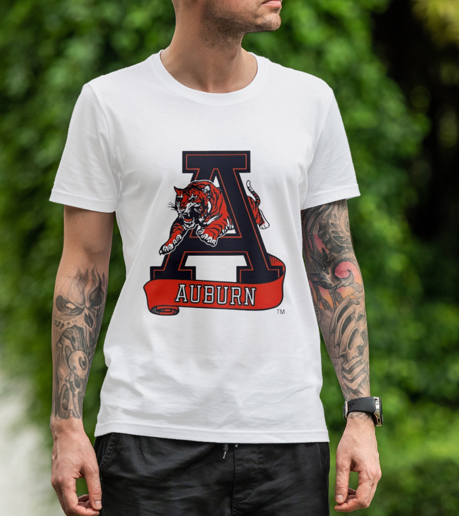 Auburn Tigers Auburn University Basketball NBA Team Spirit Tiger T-Shirt