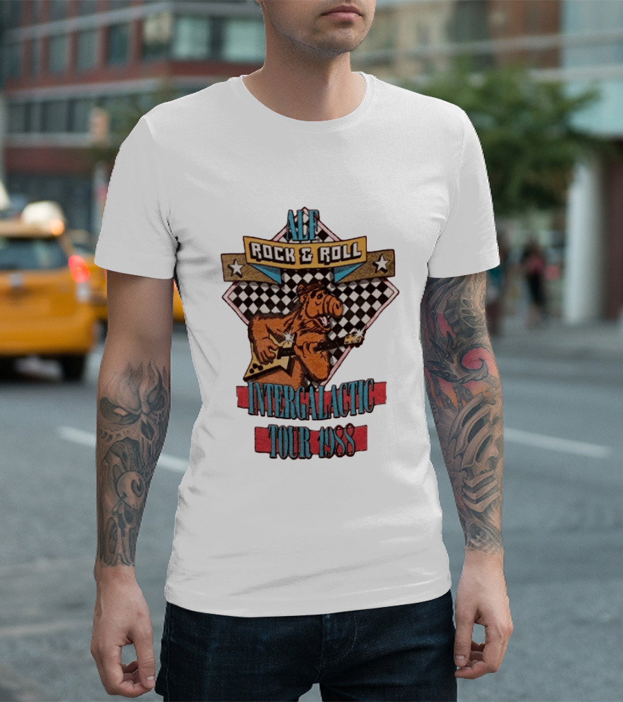 ALF Rock And Roll Intergalactic Tour 1988 T-Shirt