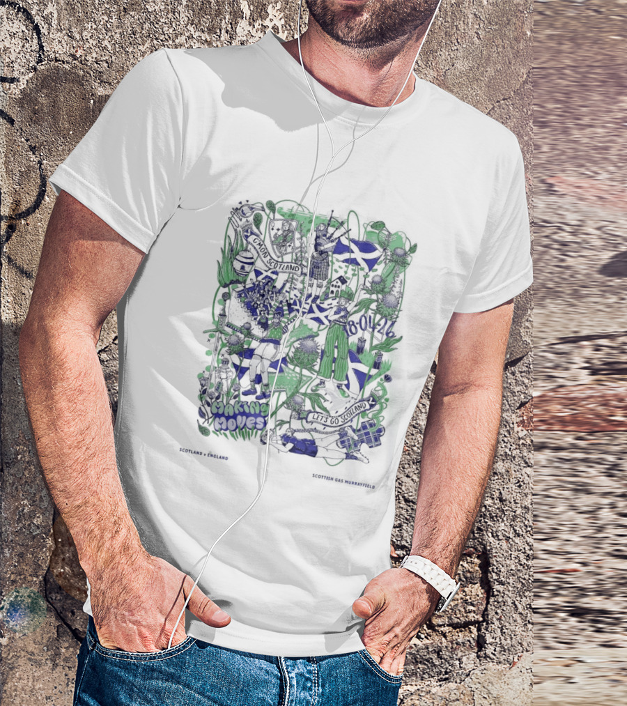 Scottish Rugby Team Making Moves T-Shirt