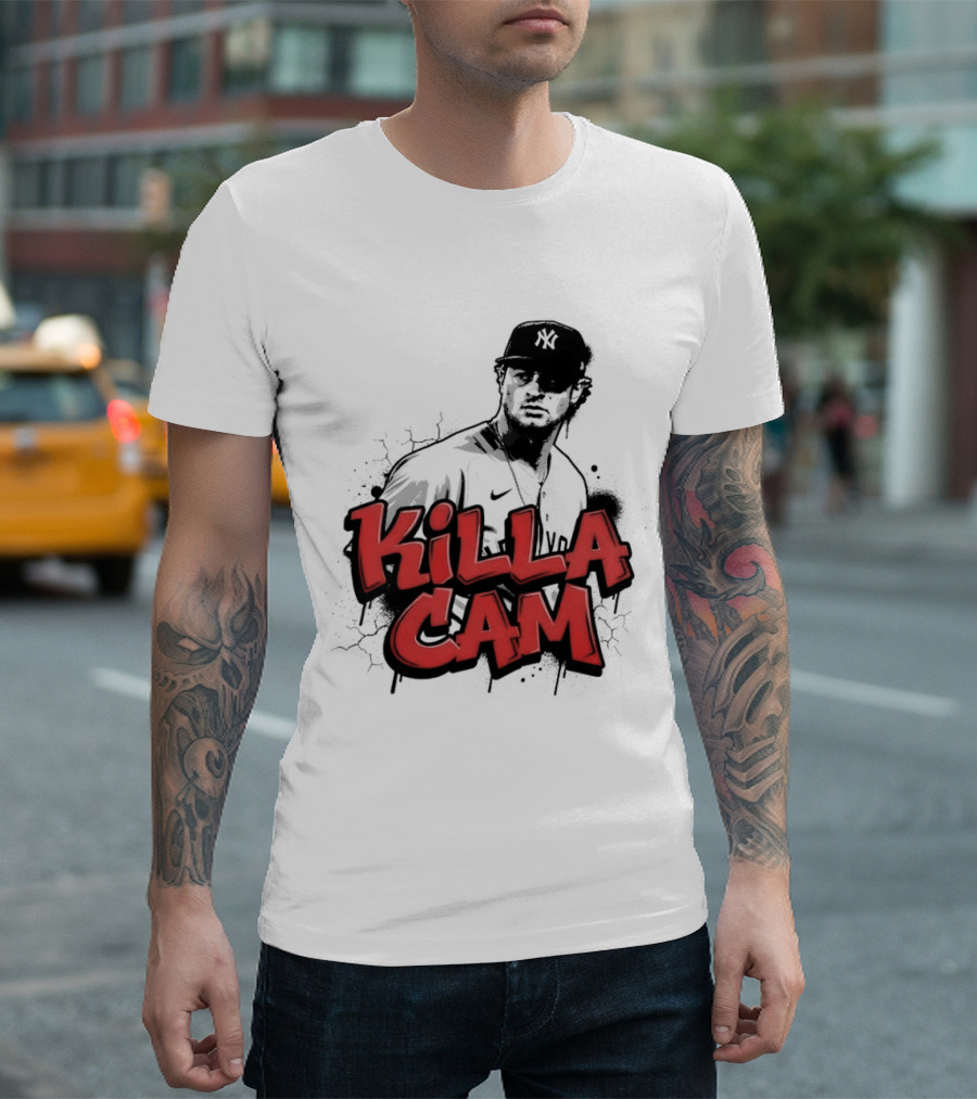 Killa Cam New York Yankees Baseball Team Schlittler T-Shirt